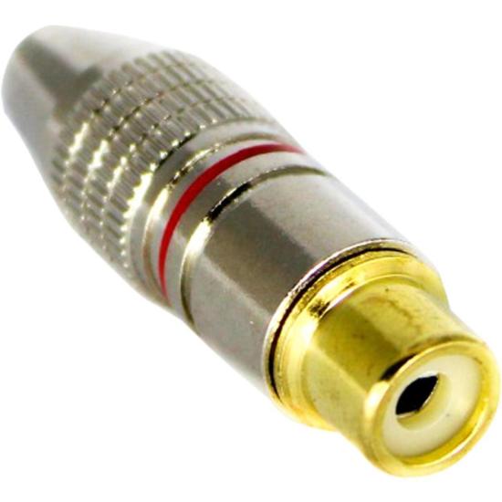 Jack RCA Profissional Vermelho Storm por 31,00 à vista no boleto/pix ou parcele em até 1x sem juros. Compre na loja Mundomax!