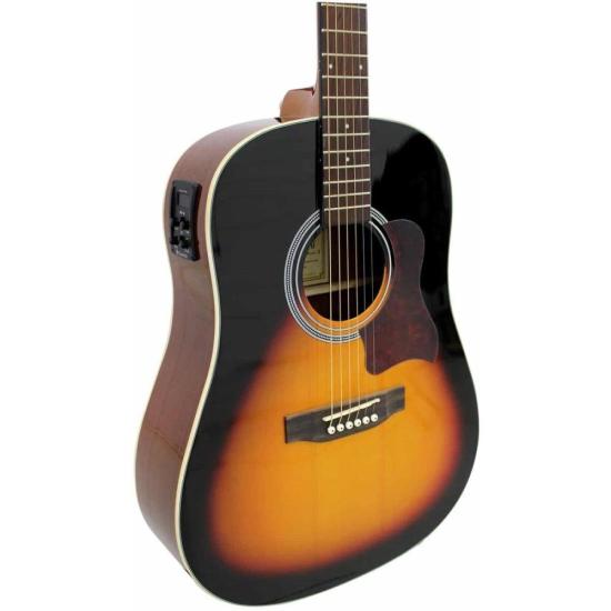 Violão Giannini Perform GSS Plus Eletroacústico Aço Vintage Sunburst por 1.057,00 à vista no boleto/pix ou parcele em até 12x sem juros. Compre na loja Mundomax!