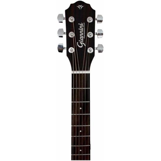 Violão Giannini Perform GGC Plus Eletroacústico Aço Walnut Satin por 1.299,00 à vista no boleto/pix ou parcele em até 12x sem juros. Compre na loja Mundomax!