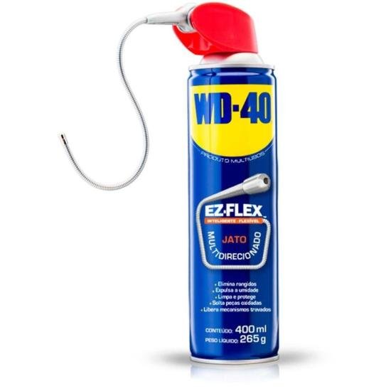 Spray 400ml WD40 Ez-flex - Caixa Fechada por 442,00 à vista no boleto/pix ou parcele em até 10x sem juros. Compre na loja Mundomax!