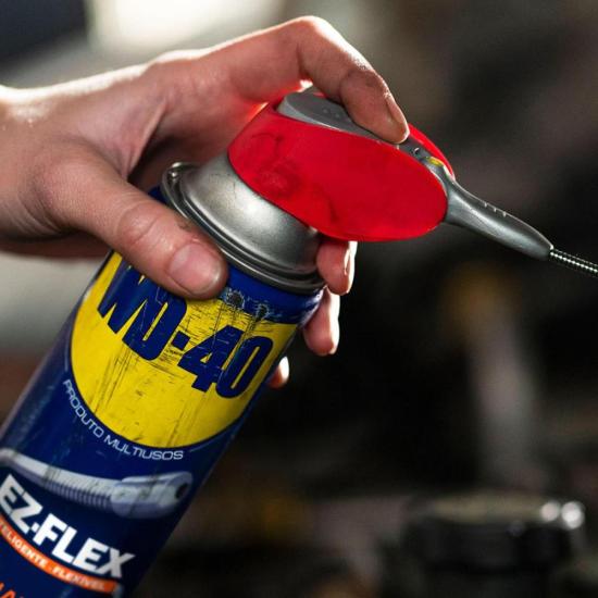 Spray 400ml WD40 Ez-flex - Caixa Fechada por 442,00 à vista no boleto/pix ou parcele em até 10x sem juros. Compre na loja Mundomax!