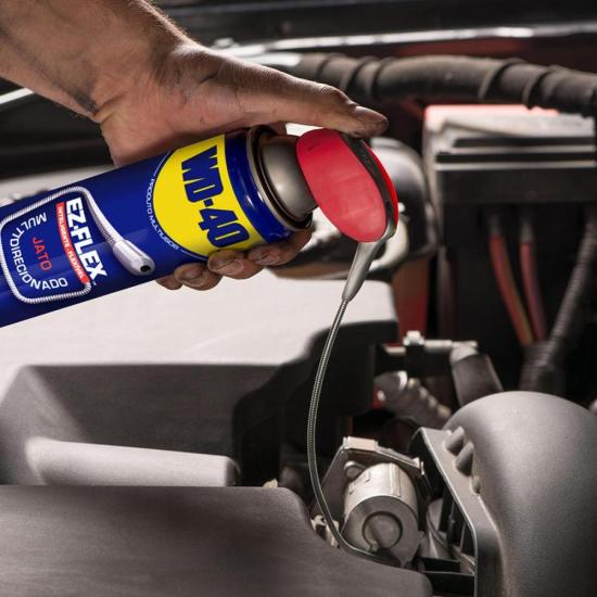 Spray 400ml WD40 Ez-flex - Caixa Fechada por 442,00 à vista no boleto/pix ou parcele em até 10x sem juros. Compre na loja Mundomax!