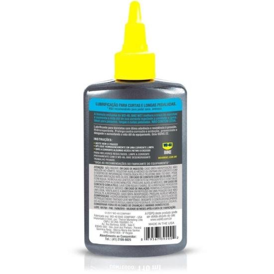 Lubrificante Úmido 110ml WD40 Bike Wet por 116,99 à vista no boleto/pix ou parcele em até 4x sem juros. Compre na loja Mundomax!