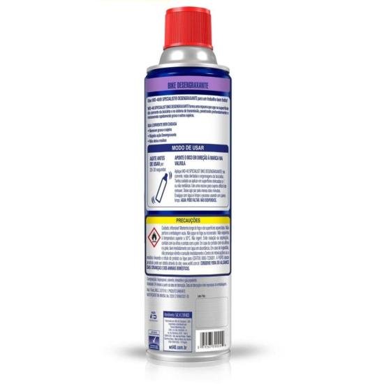 Desengraxante 285ml WD40 Bike - Caixa Fechada por 577,00 à vista no boleto/pix ou parcele em até 10x sem juros. Compre na loja Mundomax!