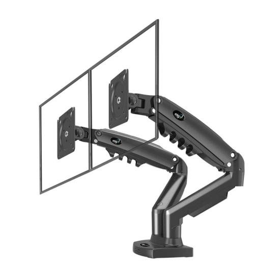 Suporte Para Monitor Articulado de Mesa 17-35\" 2m ELG F160N por 450,00 à vista no boleto/pix ou parcele em até 10x sem juros. Compre na loja Mundomax!