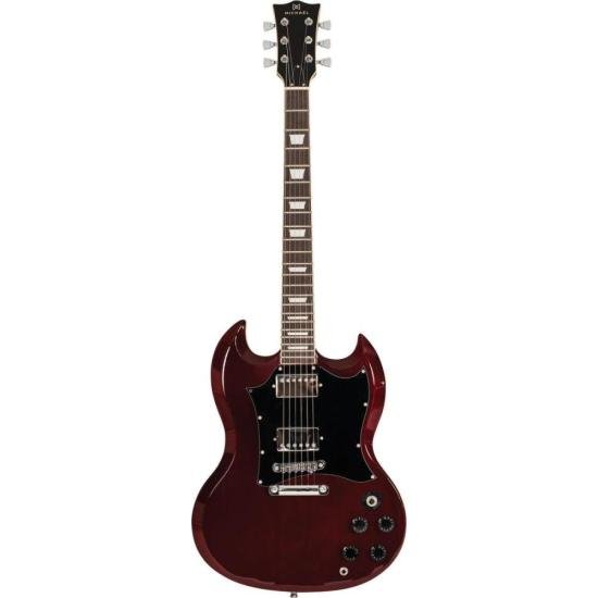 Guitarra Michael SG Hammer GM850N Wine Red por 2.499,99 à vista no boleto/pix ou parcele em até 12x sem juros. Compre na loja Mundomax!