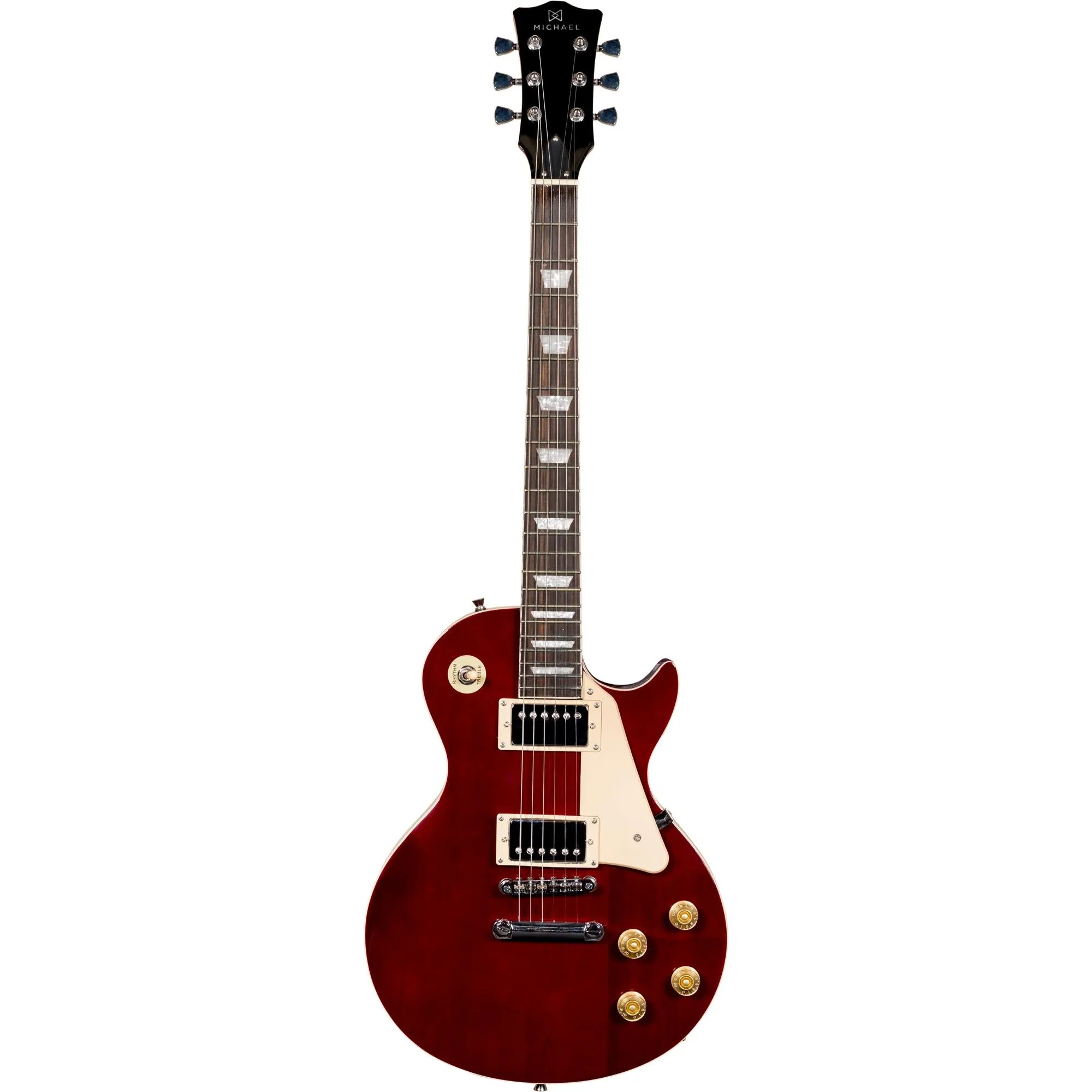 Guitarra Michael Les Paul GM730N Wine Red por 1.499,99 à vista no boleto/pix ou parcele em até 12x sem juros. Compre na loja Mundomax!