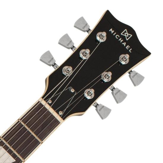 Guitarra Michael SG Hammer GM850N Preta por 2.042,00 à vista no boleto/pix ou parcele em até 12x sem juros. Compre na loja Mundomax!