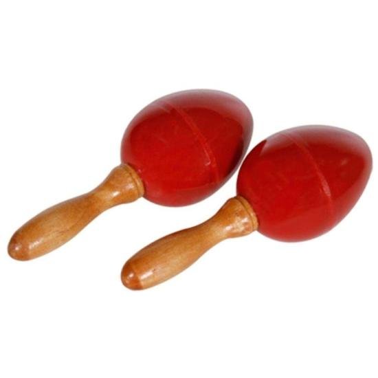 Par de Maracas Stagg EGG-MA S/RD Vermelho por 26,99 à vista no boleto/pix ou parcele em até 1x sem juros. Compre na loja Mundomax!