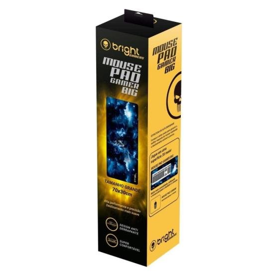 Mouse Pad Gamer Bright Big Ninja por 42,99 à vista no boleto/pix ou parcele em até 1x sem juros. Compre na loja Mundomax!