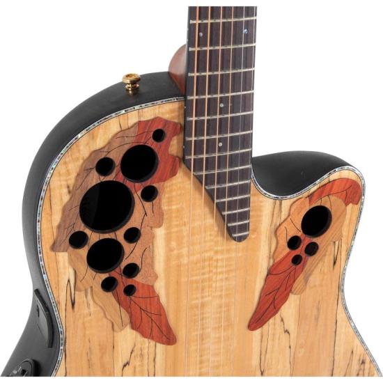 Violão Elétrico Ovation Celebrity Plus Elite CE44P-SM-G Mid Cutway por 8.552,99 à vista no boleto/pix ou parcele em até 12x sem juros. Compre na loja Mundomax!