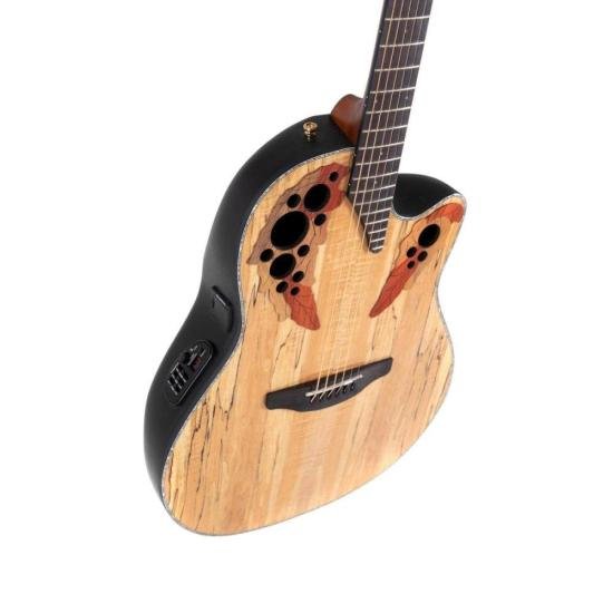 Violão Elétrico Ovation Celebrity Plus Elite CE44P-SM-G Mid Cutway por 8.552,99 à vista no boleto/pix ou parcele em até 12x sem juros. Compre na loja Mundomax!