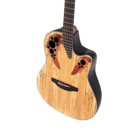 Violão Elétrico Ovation Celebrity Plus Elite CE44P-SM-G Mid Cutway por 8.552,99 à vista no boleto/pix ou parcele em até 12x sem juros. Compre na loja Mundomax!