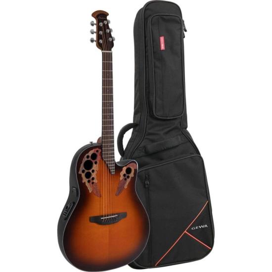Violão Elétrico Ovation Celebrity Elite CE44-I-G Mid Cutway Sunburst Com por 8.552,99 à vista no boleto/pix ou parcele em até 12x sem juros. Compre na loja Mundomax!