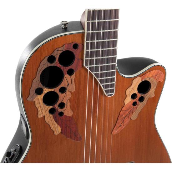 Violão Elétrico Ovation MS Classic Nylon CE44C-4A-G Mid Cutway Natural por 9.990,00 à vista no boleto/pix ou parcele em até 12x sem juros. Compre na loja Mundomax!