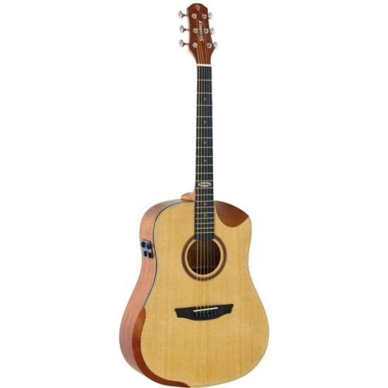 Violão Eletroacústico Strinberg SD301HCR Folk Natural Satin Com Bag por 2.199,00 à vista no boleto/pix ou parcele em até 12x sem juros. Compre na loja Mundomax!