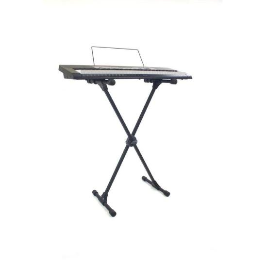 Suporte Desmontável Para Teclado X10 Ask por 83,00 à vista no boleto/pix ou parcele em até 3x sem juros. Compre na loja Mundomax!