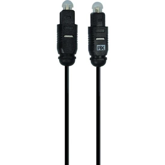 Cabo Óptico Toslink Básic 5m Pix por 23,00 à vista no boleto/pix ou parcele em até 1x sem juros. Compre na loja Mundomax!