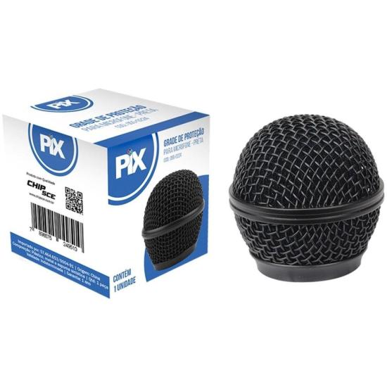 Globo Para Microfone 055-0223 Preto Pix por 22,00 à vista no boleto/pix ou parcele em até 1x sem juros. Compre na loja Mundomax!