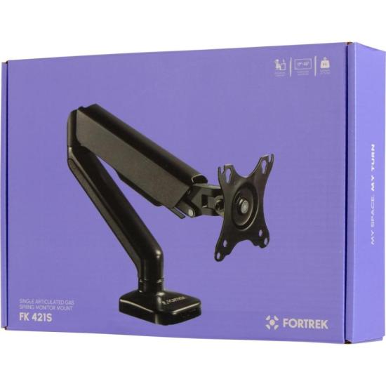Suporte Articulado Para Monitor com Pistão a Gás Fortrek FK 421S 17”-32\" por 247,20 à vista no boleto/pix ou parcele em até 9x sem juros. Compre na loja Fortrek!