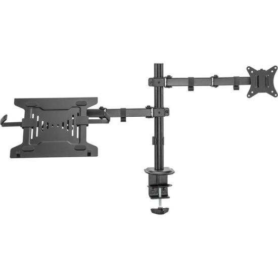 Suporte Articulado Para Monitor e Notebook Fortrek FK 485S por 300,97 à vista no boleto/pix ou parcele em até 10x sem juros. Compre na loja Fortrek!