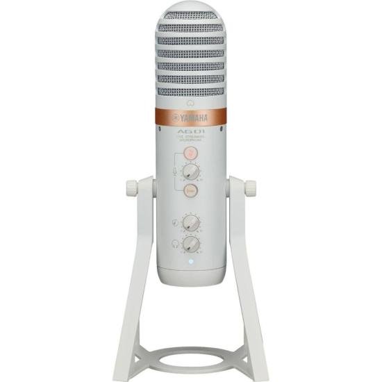 Microfone Digital Yamaha AG01 USB Branco (81040)