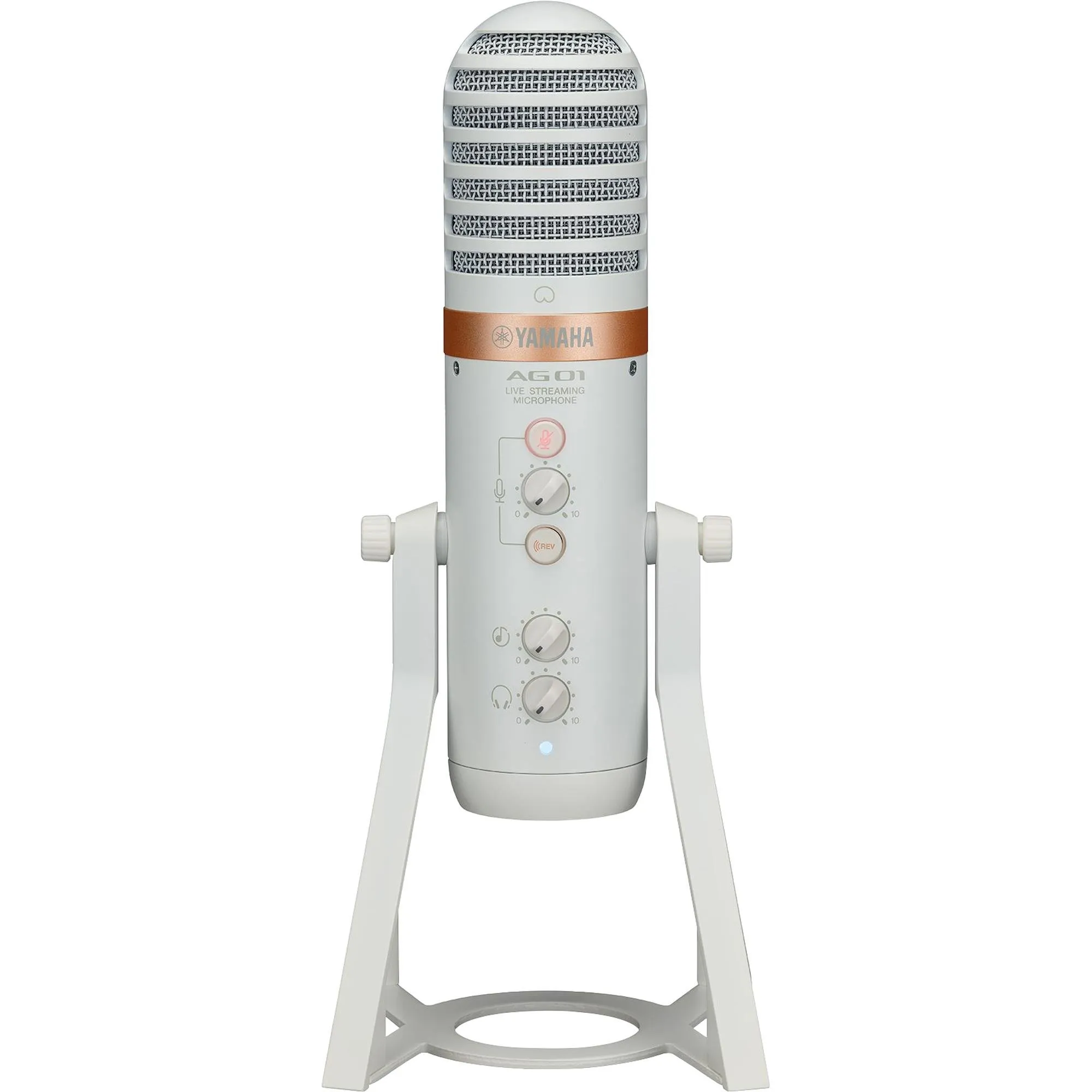 Microfone Digital Yamaha AG01 USB Branco (81040)