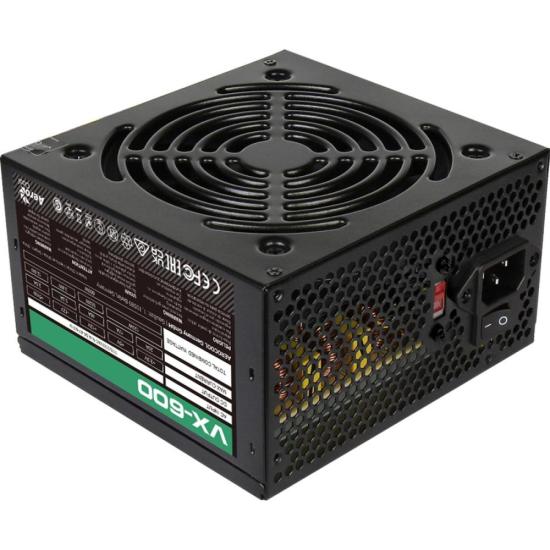 Fonte Gamer ATX Aerocool VX-600 600W Sem Cabo por 254,00 à vista no boleto/pix ou parcele em até 10x sem juros. Compre na loja Mundomax!