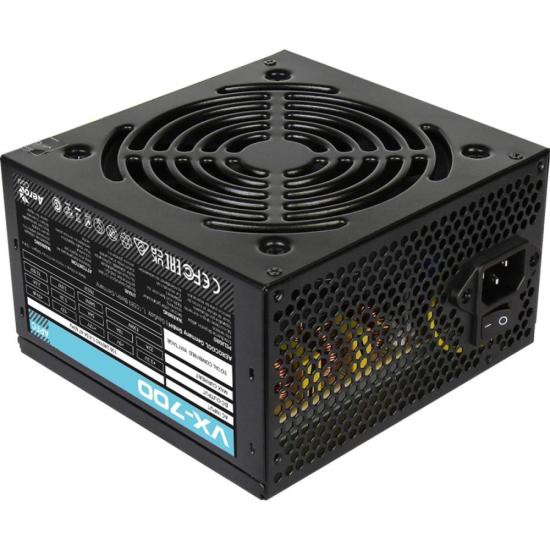 Fonte Gamer ATX Aerocool VX-700 700W Sem Cabo por 265,00 à vista no boleto/pix ou parcele em até 10x sem juros. Compre na loja Mundomax!