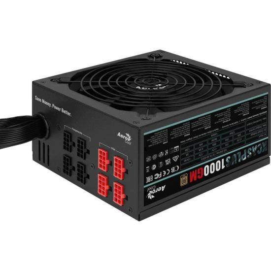 Fonte Gamer ATX Aerocool KCAS 1000GM 80 Plus Gold 1000w FULL RANGE APFC por 816,00 à vista no boleto/pix ou parcele em até 10x sem juros. Compre na loja Mundomax!