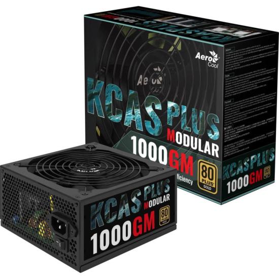 Fonte Gamer ATX Aerocool KCAS 1000GM 80 Plus Gold 1000w FULL RANGE APFC por 816,00 à vista no boleto/pix ou parcele em até 10x sem juros. Compre na loja Mundomax!