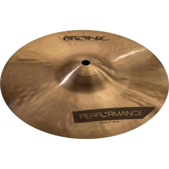 Prato Splash 8\" Bronz Performance Series por 219,99 à vista no boleto/pix ou parcele em até 8x sem juros. Compre na loja Mundomax!