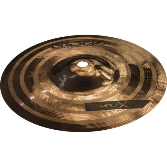 Prato Splash 8\" Bronz Complex Series por 219,99 à vista no boleto/pix ou parcele em até 8x sem juros. Compre na loja Mundomax!