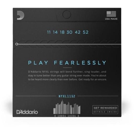 Encordoamento Guitarra Hibrido .011-.052 NYXL NYXL1152 D\