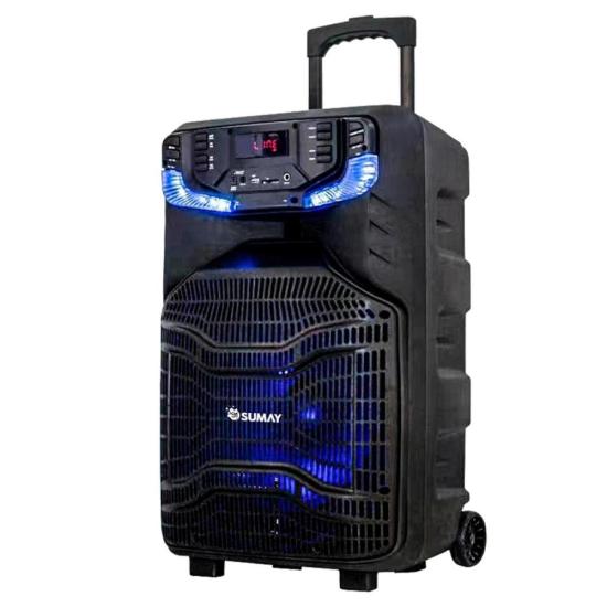 Caixa de Som Portátil Sumay Pegasus CAP36 700w Preta por 1.094,99 à vista no boleto/pix ou parcele em até 12x sem juros. Compre na loja Mundomax!