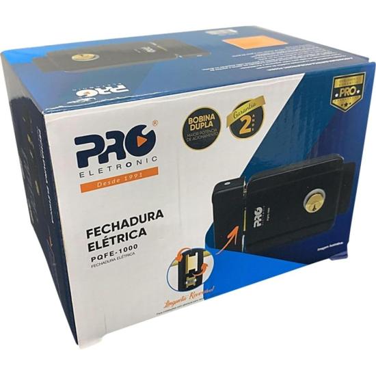Fechadura Elétrica PQFE1000 Proeletronic por 159,99 à vista no boleto/pix ou parcele em até 6x sem juros. Compre na loja Mundomax!