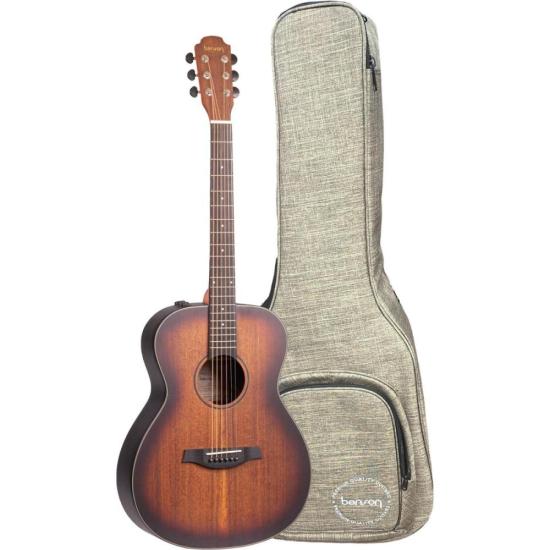 Violão Eletroacústico Benson Grand Auditorium EXF500FX Aço Light Burst Com Bag por 2.473,00 à vista no boleto/pix ou parcele em até 12x sem juros. Compre na loja Mundomax!