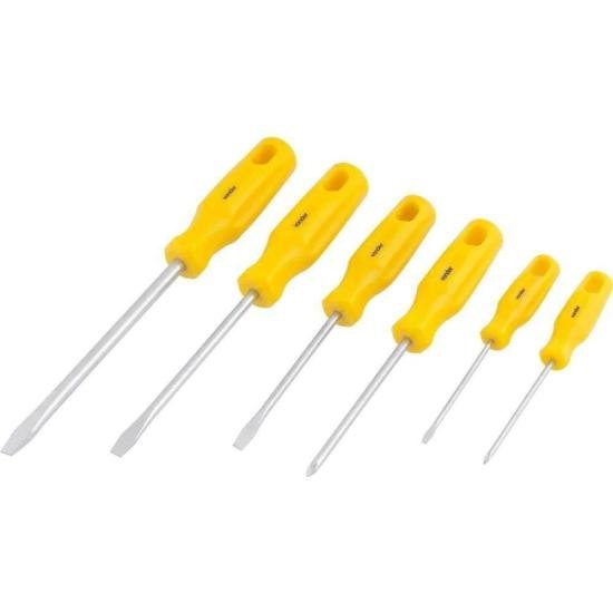 Jogo de Chaves de Fenda/Phillips Com 6 Peças Vonder por 45,99 à vista no boleto/pix ou parcele em até 1x sem juros. Compre na loja Mundomax!