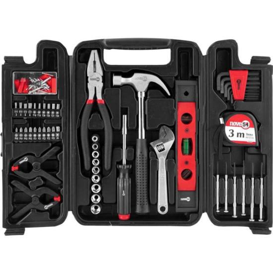 Jogo de Ferramentas Com 131 Peças JF131 Nove54 por 196,99 à vista no boleto/pix ou parcele em até 7x sem juros. Compre na loja Mundomax!