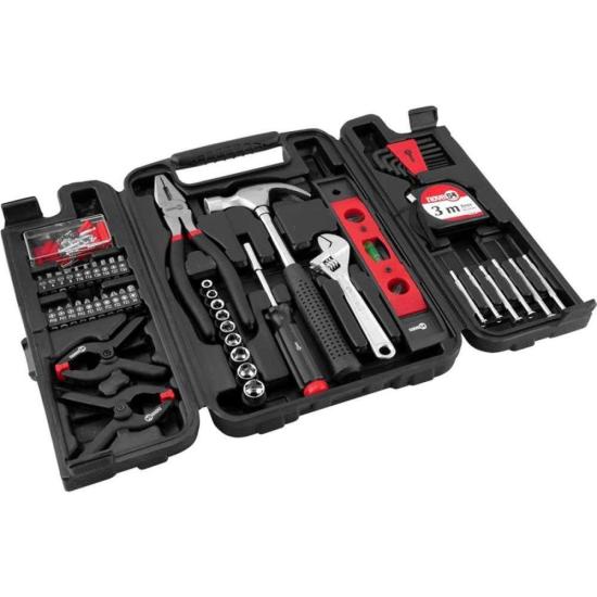 Jogo de Ferramentas Com 131 Peças JF131 Nove54 por 196,99 à vista no boleto/pix ou parcele em até 7x sem juros. Compre na loja Mundomax!