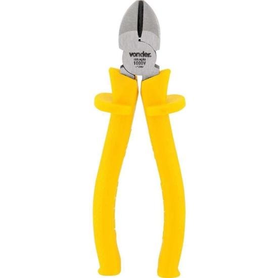Alicate Para Corte Diagonal 6\" 1000v Vonder por 40,99 à vista no boleto/pix ou parcele em até 1x sem juros. Compre na loja Mundomax!