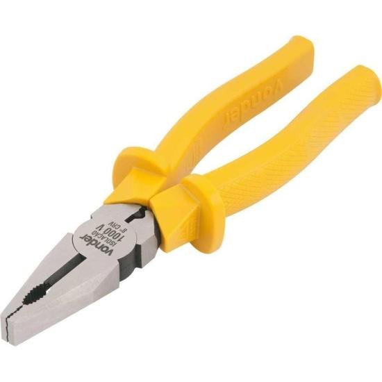 Alicate Universal 8\" 1000v Vonder por 52,99 à vista no boleto/pix ou parcele em até 2x sem juros. Compre na loja Mundomax!