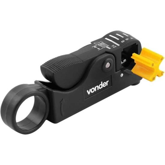 Alicate desencapador de Cabo Coaxial Vonder por 37,99 à vista no boleto/pix ou parcele em até 1x sem juros. Compre na loja Mundomax!