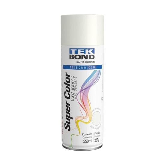 Tinta Aerossol Branco Fosco Tekbond 350ml - Caixa Fechada por 106,99 à vista no boleto/pix ou parcele em até 4x sem juros. Compre na loja Mundomax!