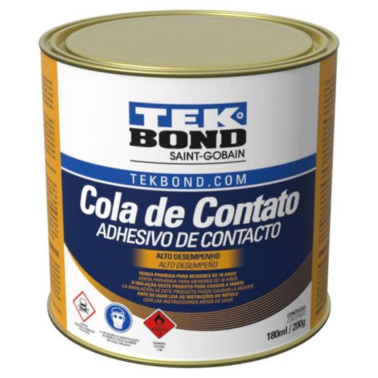 Cola de Contato 200g Tekbond por 30,99 à vista no boleto/pix ou parcele em até 1x sem juros. Compre na loja Mundomax!