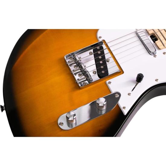 Guitarra Aria Pro II J-TL 2 Tone Sunburst por 2.150,43 à vista no boleto/pix ou parcele em até 12x sem juros. Compre na loja Aria!