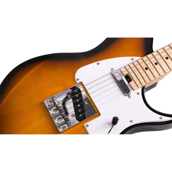 Guitarra Aria Pro II J-TL 2 Tone Sunburst por 2.150,43 à vista no boleto/pix ou parcele em até 12x sem juros. Compre na loja Aria!