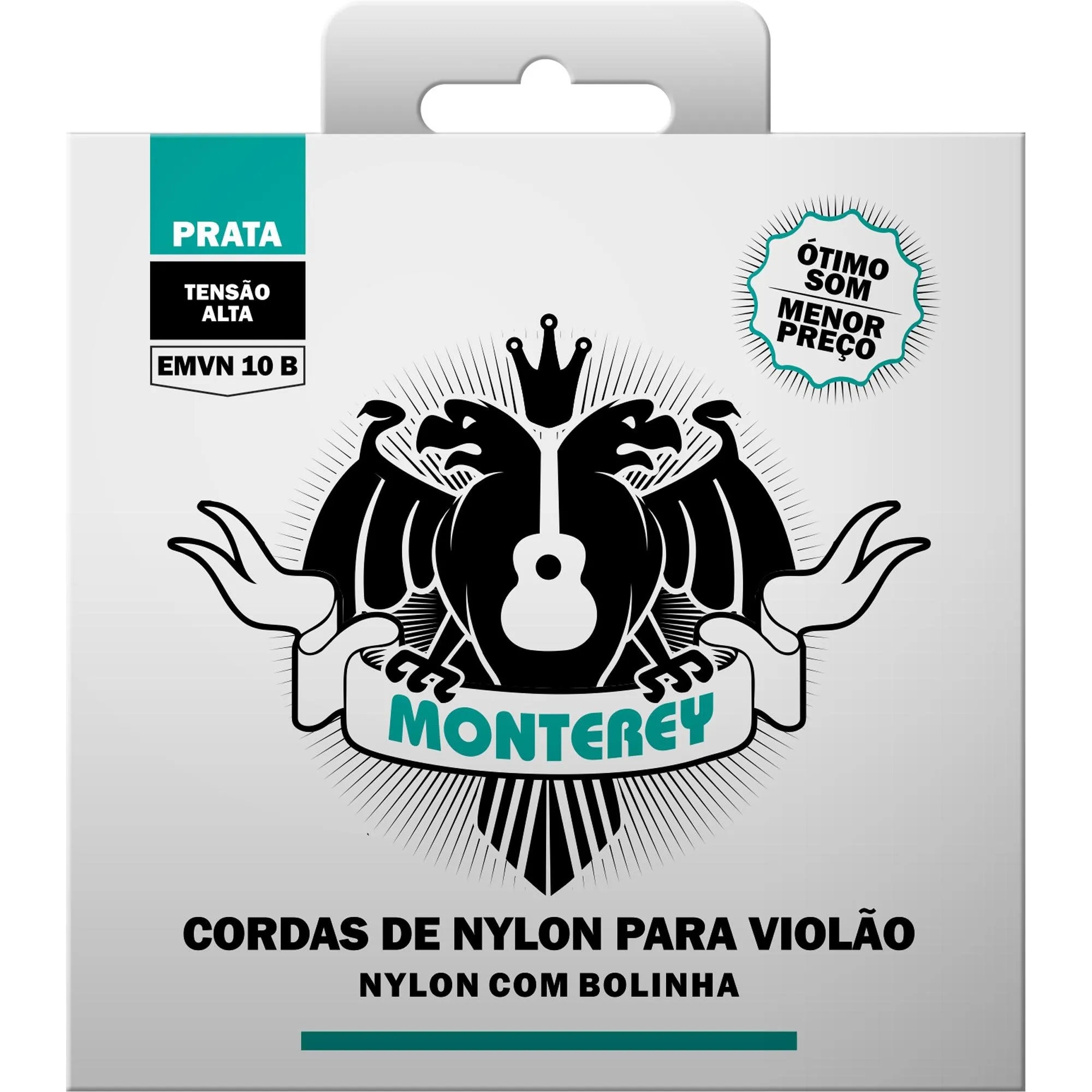 Encordoamento Para Violão Nylon Alta Solez Monterey por 24,99 à vista no boleto/pix ou parcele em até 1x sem juros. Compre na loja Mundomax!