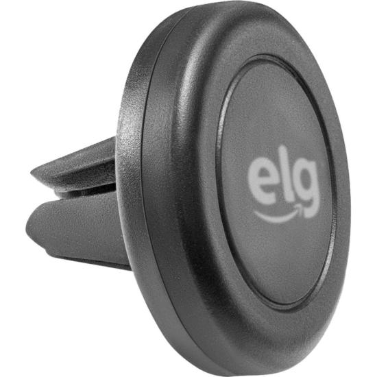 Suporte Veicular Magnético Universal ECCH2 Preto ELG por 0,00 à vista no boleto/pix ou parcele em até 1x sem juros. Compre na loja Mundomax!