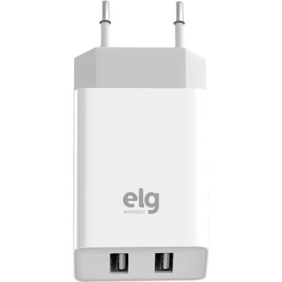 Carregador de Parede Universal WC124E Branco 2P USB ELG por 34,00 à vista no boleto/pix ou parcele em até 1x sem juros. Compre na loja Mundomax!